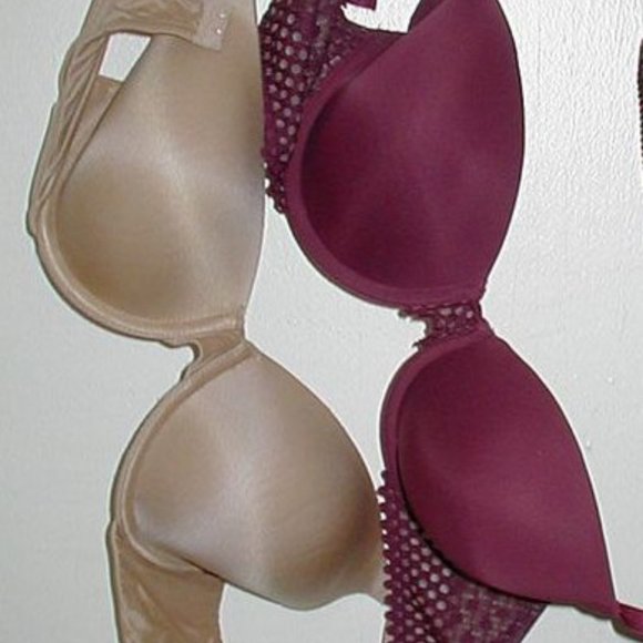 3/$45 Discontinued Wacoal B.tempt'd 32DD T-Shirt Bras - Picture 6 of 7